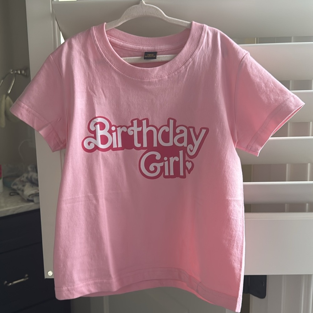Birthday Girl Tee size 5-6